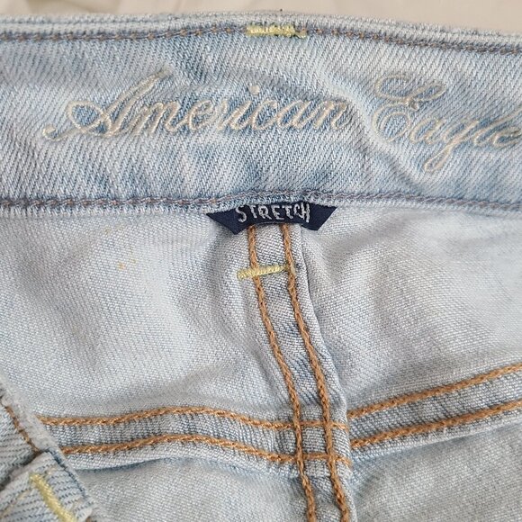 American Eagle Distressed Stretch Skinny Jeans - Picture 4 of 6